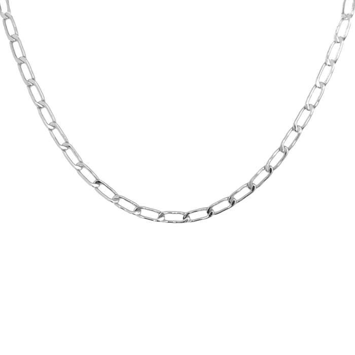 Mini-Paperclip-Necklace-Silver