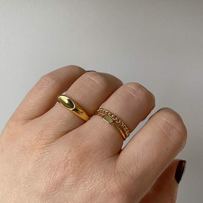 Wired-Mini-Ring-Guld