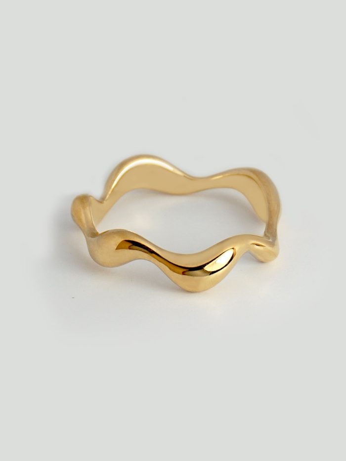 Melted Ring Gold