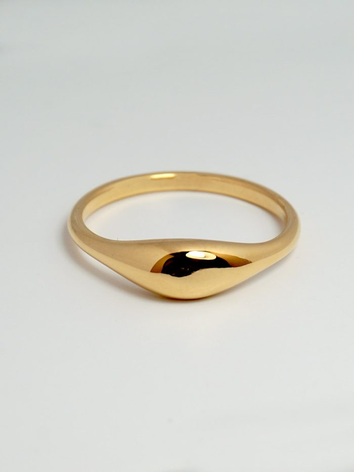 'Reese' Melted Ring Gold
