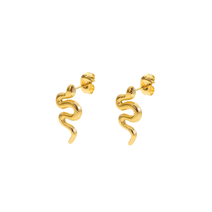 Snake Stud Earrings